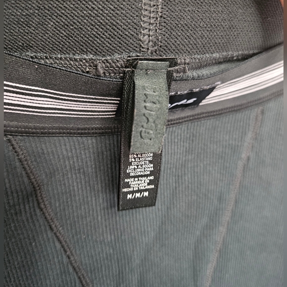 Skims Cotton Ribbed Leggings Dark Green Lounge PJ Womens Sz Medium M - Picture 6 of 8